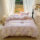 Axyaa Washed Cotton 4-Piece Set - Soft, Comfortable, & Versatile