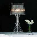 Axyaa Nordic Luxury Black LED Resin Desk Lamp, Modern Home Decor Lighting
