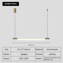 Axyaa LED Pendant Light | Modern Staggered Pendant | Dining Room Study Office Lighting