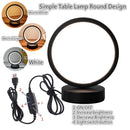 Axyaa Nordic LED Wrought Iron Table Lamp