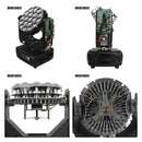 Axyaa 4PCS Beam+Wash RGBW Zoom Moving Head Lighting for Disco KTV Party