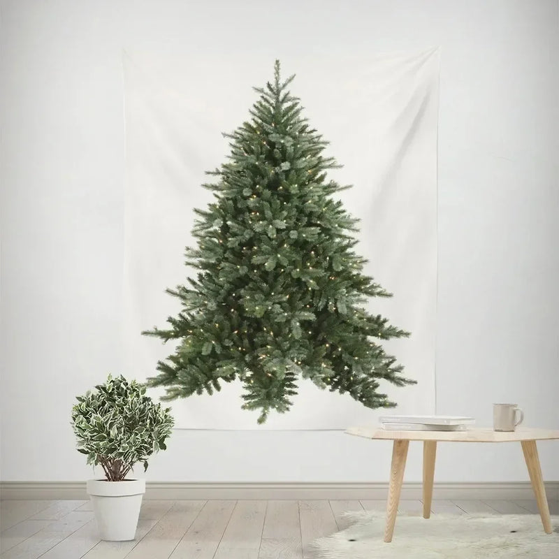 Axyaa Christmas Tree Tapestry for Living Room Wall Decor