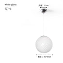 Axyaa Glass Lollipop LED Pendant Light for Children's Room and Home Bedroom