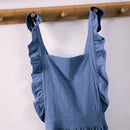 Axya Lotus Leaf Lace Apron: Waterproof & Stylish Kitchen Baking Apron