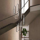 Axyaa Modern Living Room Chandeliers LED Ceiling Lamp Hanging Lights