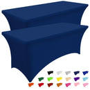 Axyaa Stretch Spandex Tablecloth for Wedding Parties and Events