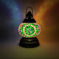 Turkish Mosaic Table Lamp by Axyaa – Rechargeable Handcrafted Night Light