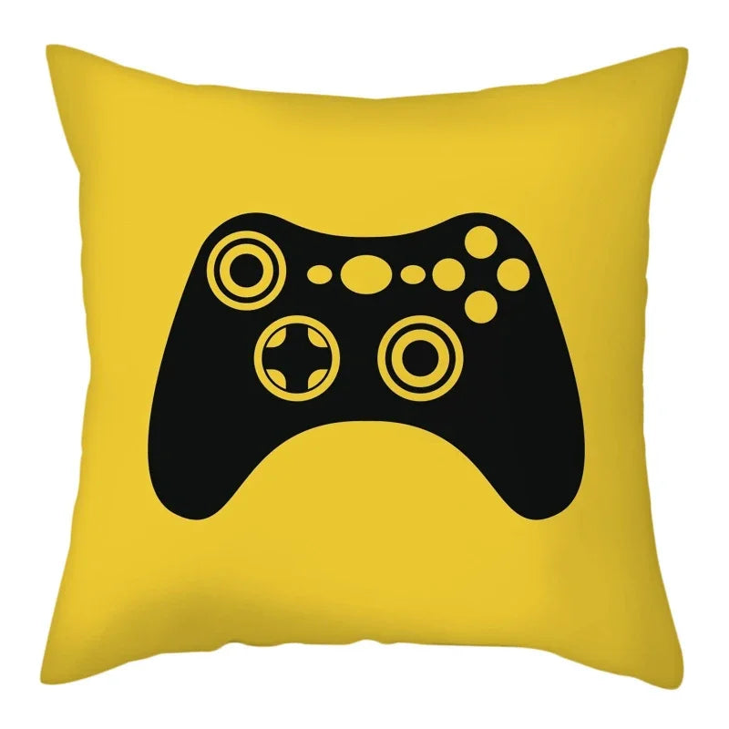 Axyaa Gaming Handle Player Pillowcase - Comfortable Home Decor