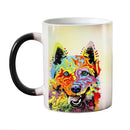 Axyaa Magic Photo Mug Customized with Your Image and Text - Ceramic Tea Cup