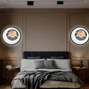 Axyaa Nordic Modern Wall Lamp Creative Simple Bedroom Corridor Lighting