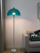 Axya Retro Acrylic Floor Lamp Colorful Lampshade Living Room LED Lights