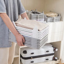 Axyaa Clothes Folding Board Cabinet Storage Rack - Space Saving Organizer Shelf
