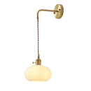 Axyaa Ceramic Copper LED Wall Sconce for Stylish Home Lighting