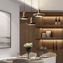 Axyaa Glass Chandelier Pendant Light for Luxury Hotel Dining Lobby