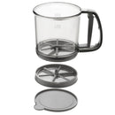 Axyaa Handheld Plastic Flour Sifter Cup - Professional Kitchen Gadget