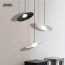Axyaa Black White Chandelier, Nordic Minimalist Design for Restaurant, Bar, Bedroom