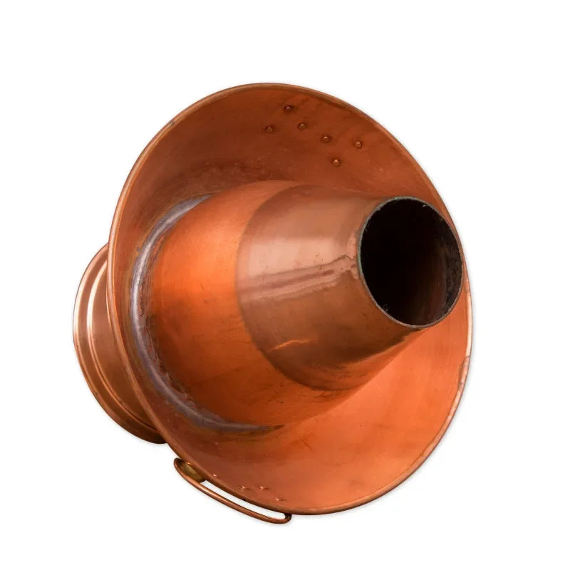 Axya Double Flavor Copper Hot Pot for Old Beijing Stove and Charcoal Cooking