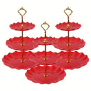 Axyaa 3-Tier Candy Tray Cake Stand Fruit Dessert Display Rack