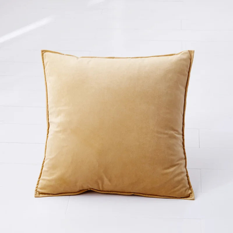Axyaa Velvet Cushion Cover 40x40 for Sofa Car Home Decor