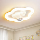 Axyaa Cloud Ceiling Light Cream Style Kids Room Animal Lamp