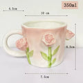 Axyaa Lily of The Valley 3D Flower Cup and Spoon Set