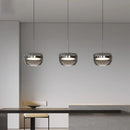 Axyaa Modern LED Ring Pendant Light Chandeliers for Living and Dining Room