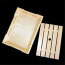 Axya Wooden Sushi Plate & Bread Platter - Double-Sided Creative Cooking Box