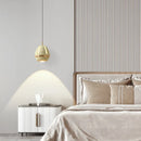 Axyaa LED Pendant Light for Minimalist Luxury Decor in Bedroom, Living Room, Bar.