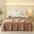 Axyaa Cashmere Double Layer Flannel Blanket - Warm and Cozy Blanket