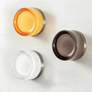Axyaa Round Wall Lamp LED Sconce Amber Smoky Gray Shade Nordic Home Decor