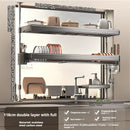 Axyaa Over Sink Dish Drying Rack & Organizer Shelf - Adjustable Multifunctional Storage