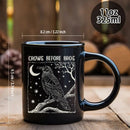 Axyaa Crows Before Bros Mug Black Coffee Office New Year Gift Mug