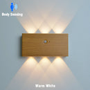 Axyaa Rechargeable Motion Sensor Wall Lamp Indoor Lighting 5200mAh Battery