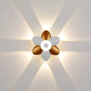 Axyaa Modern Lotus-Shaped LED Wall Lights for Stairs, Bedside, and Aisle Decor