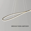 Axyaa Modern LED Dining Pendant Lights Chandeliers for Kitchen and Restaurant