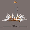 Axyaa Nordic Dining Room Pendant Ceiling Chandelier Light Fixture