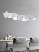 Axyaa Nordic Minimalist Chandelier Dining Table Long Bar Pendant Light