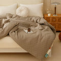 Axyaa Winter Soybean Fiber Quilt | All Seasons Universal Mattress Topper