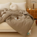 Axyaa Winter Soybean Fiber Quilt | All Seasons Universal Mattress Topper