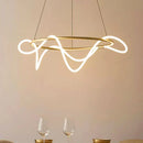Axyaa Modern LED Pendant Chandeliers for Living and Dining Room Lighting