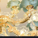 Luxurious French Countryside Ceramic Chandelier by Axyaa