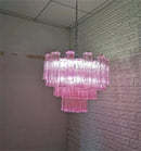 Axyaa French Glass Chandelier Pendant Light - Elegant Design for Home Decor