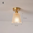 Axyaa Glass Pendant Ceiling Lamp for Kitchen Bedroom LED Lights Fixtures E27