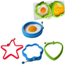 Axyaa Cartoon Heart Egg Fryer, Omelet Mold Kitchen Baking Tool
