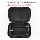 Axya High Lumen LED+COB Headlamp: Waterproof, 6 Lighting Modes, Red Light