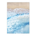 Axyaa Seagull Beach Boat Canvas Art Print for Living Room Decor