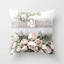 Axyaa Floral Wedding Cushion Cover - Soft Home Decor Pillow Case