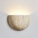 Axyaa Retro Medieval Style Yellow Stone Led Wall Lamp for Bedroom Decor