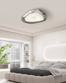 Axyaa Nordic LED Ceiling Light for Living Room Bedroom Study, Modern Remote Control Fixture