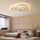 Axyaa Nordic LED Ceiling Light: Minimalist Modern Design Geometric Master Bedroom Light